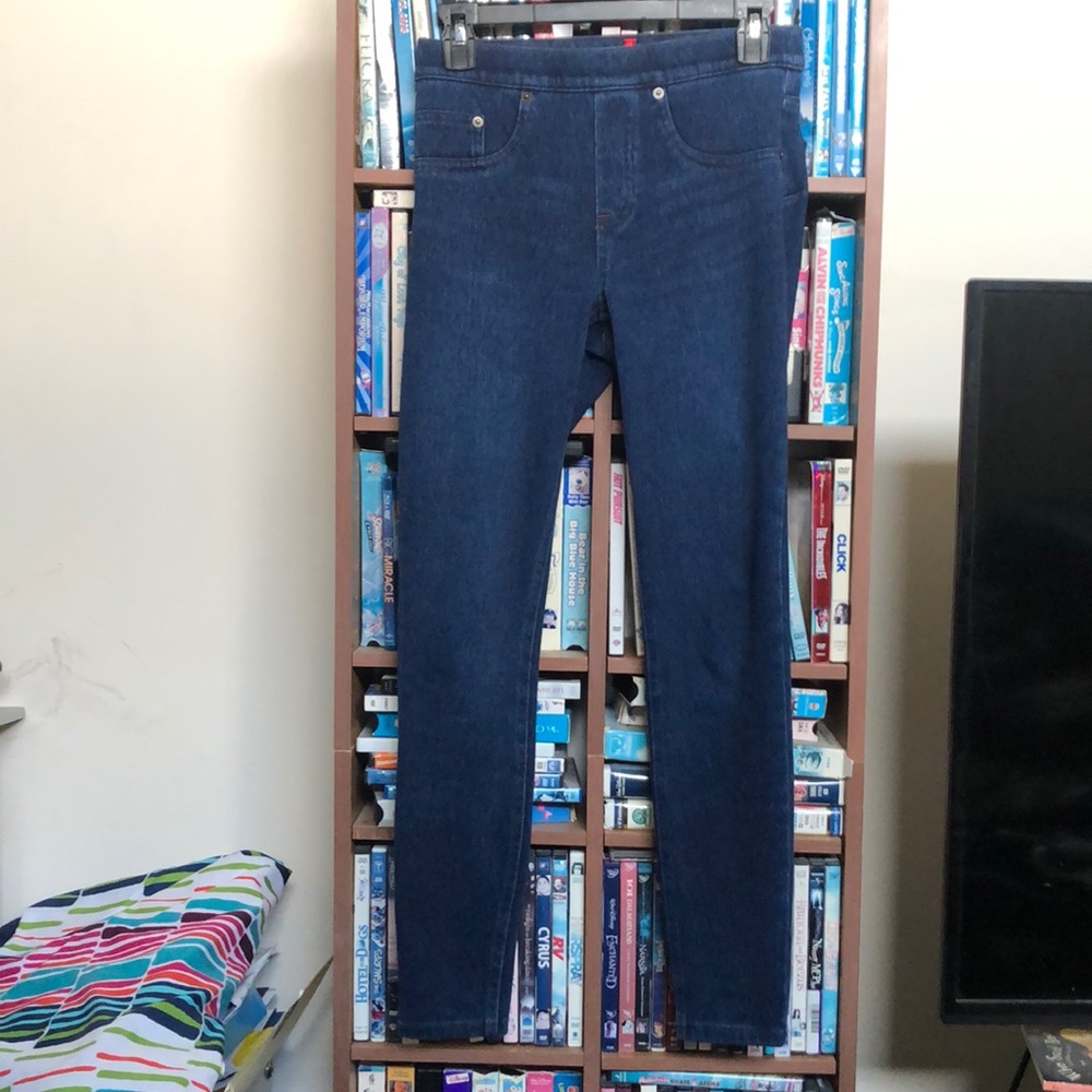 Spandex Pull-on Ready to Wow Denim Blue Jeans Size Small